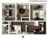 745 SF Floor Plans